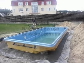 Строительство бассейнов Одесса начало 2