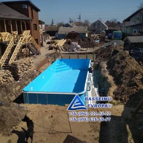 Будівництво басейну Тернопіль - квітень 2019 - фото 1